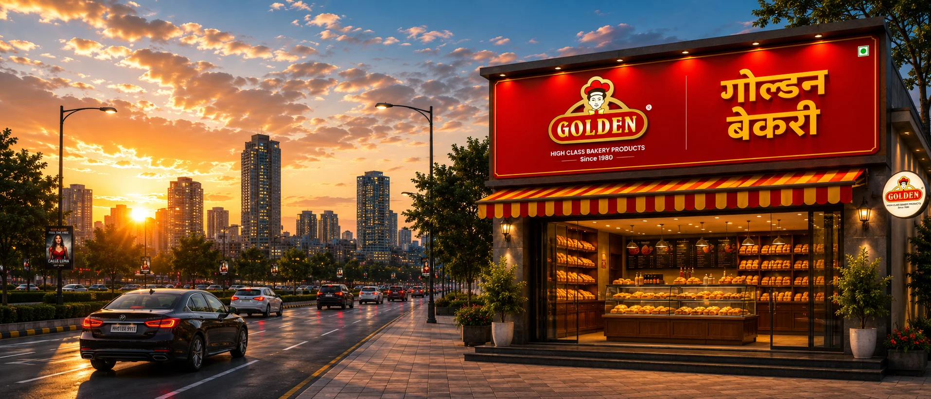 Golden Bakery Store Front